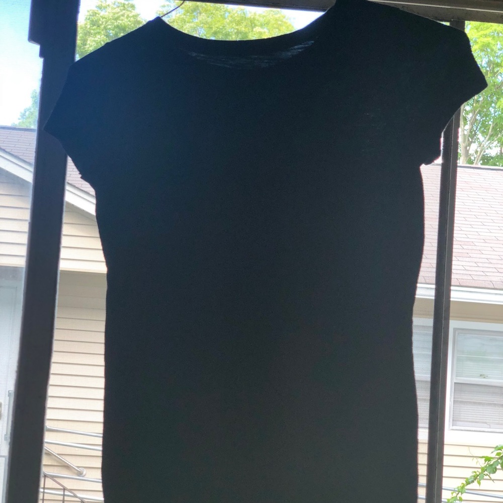 short sleeve black shirt